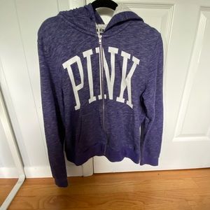 Pink zip up